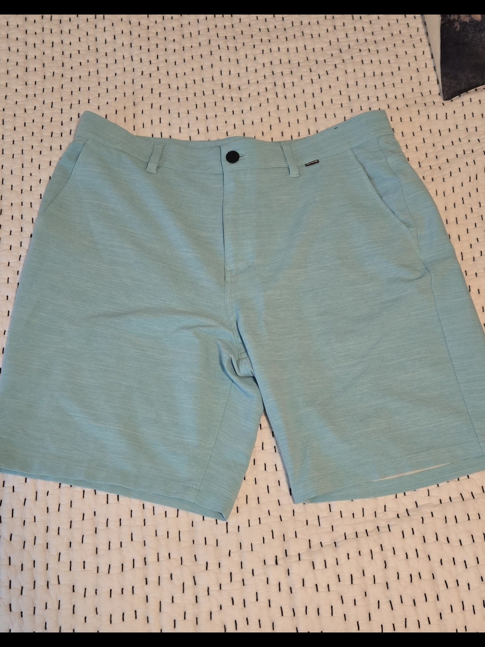 Hurley H2O Dri Cutback Walking Shorts W/ Stretch Waistband Wicking Fabric 36”